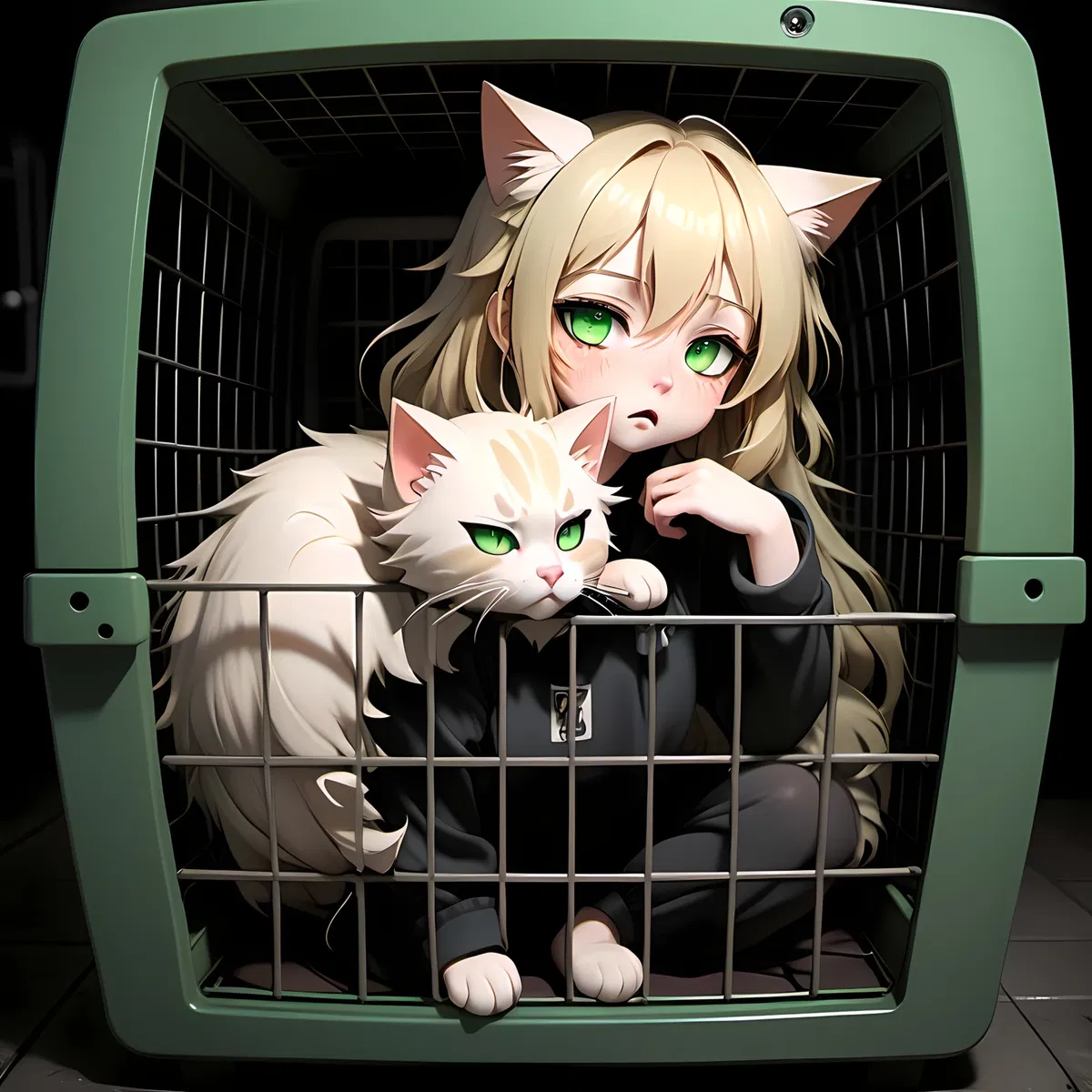 Mimi - Catgirl you found in the shelter