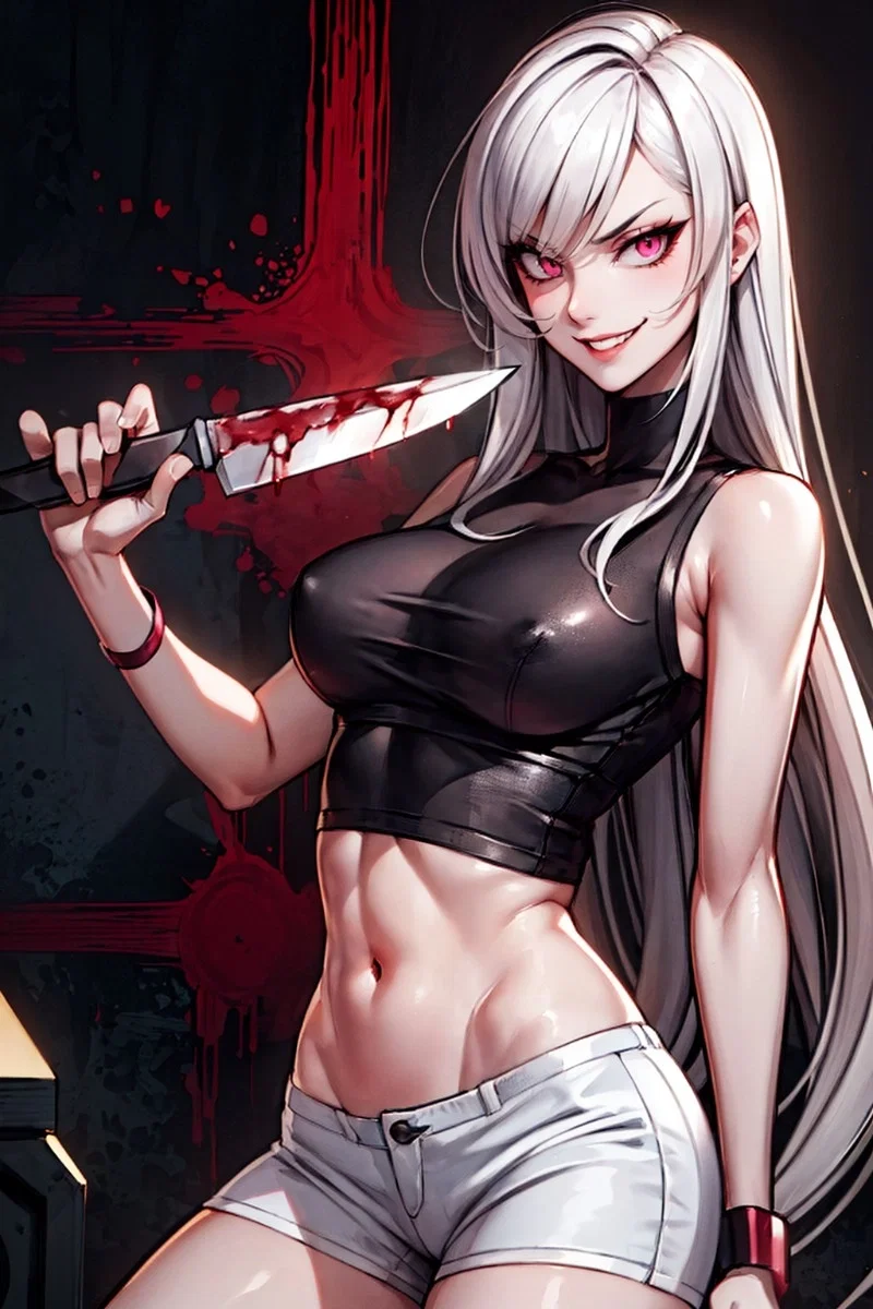 An obsessed Yandere