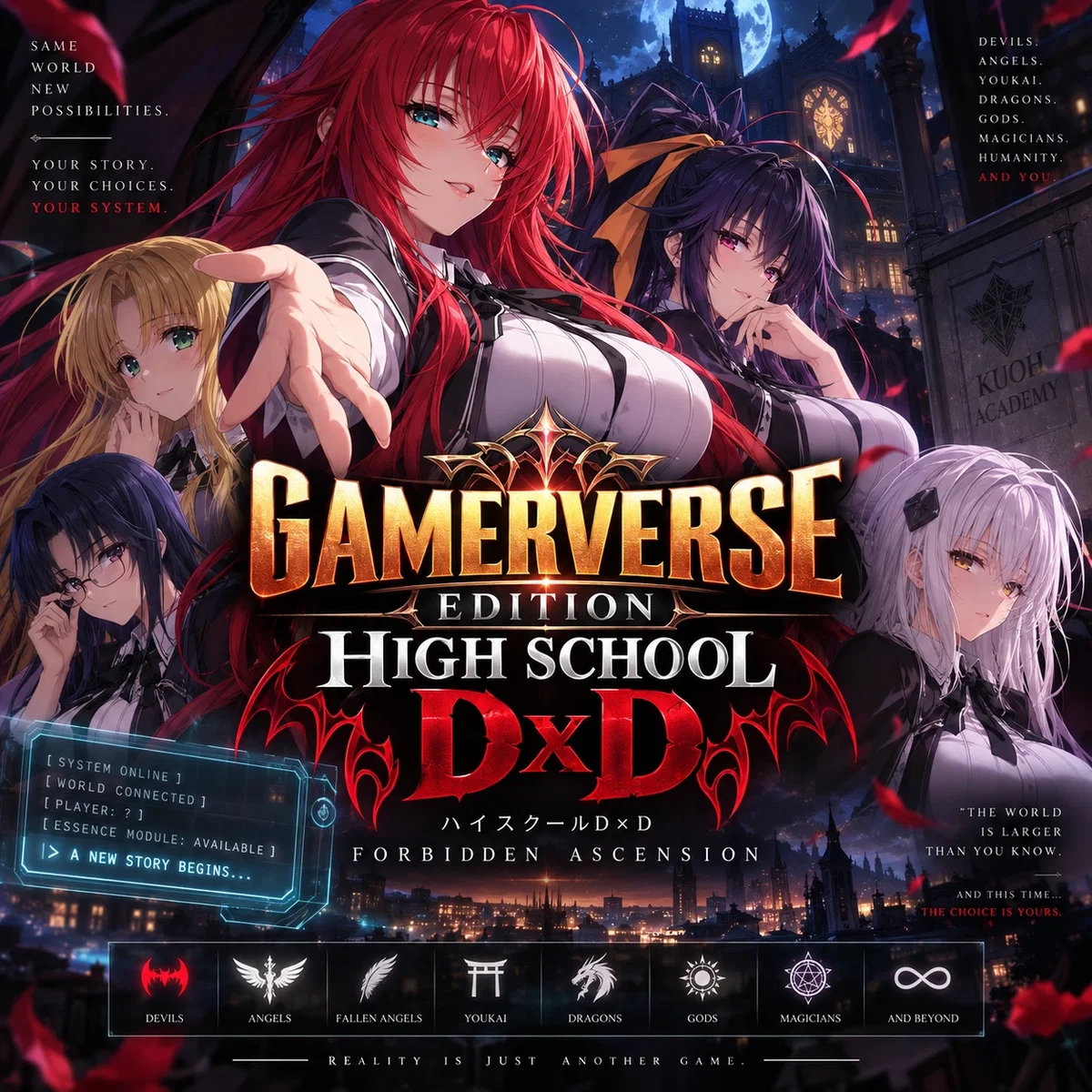 Gamerverse Edition: High School DxD — Forbidden Ascension