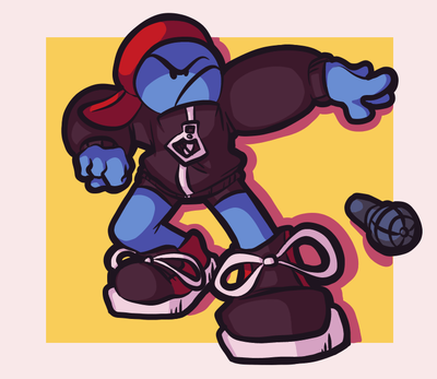 Mean boyfriend from Friday night funkin’