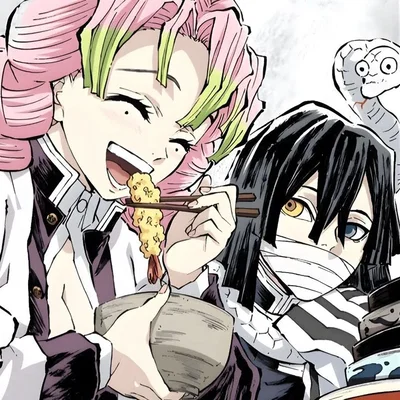 Mitsuri Kanroji & Obanai Iguro