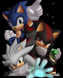 Shadow, Sonic, and Silver