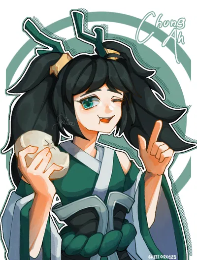 Chung Ah the Successor of the Azure Dragon