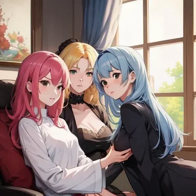 Morana, Saige, and Nadia