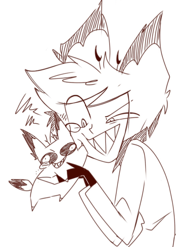 ☆Alastor☆ (ft cursed cat baddie)