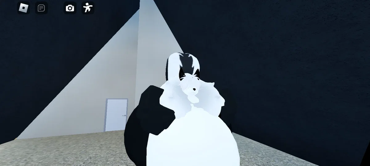 A skunk with a huge ass!