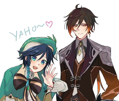 Venti and Zhongli