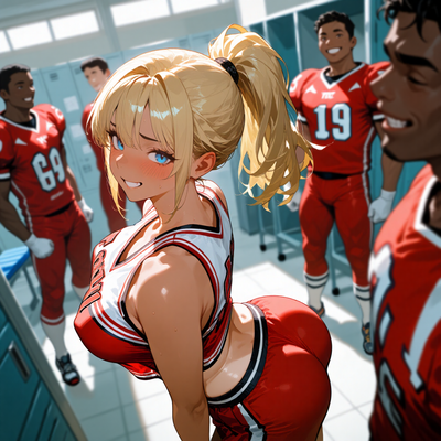 Girlfriend Lost A Bet. The Team Expects Payment
