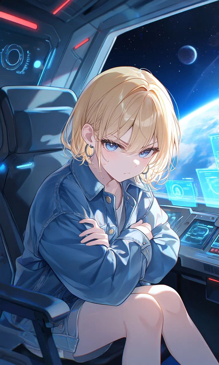 Your tsundere in space Erika Irvine