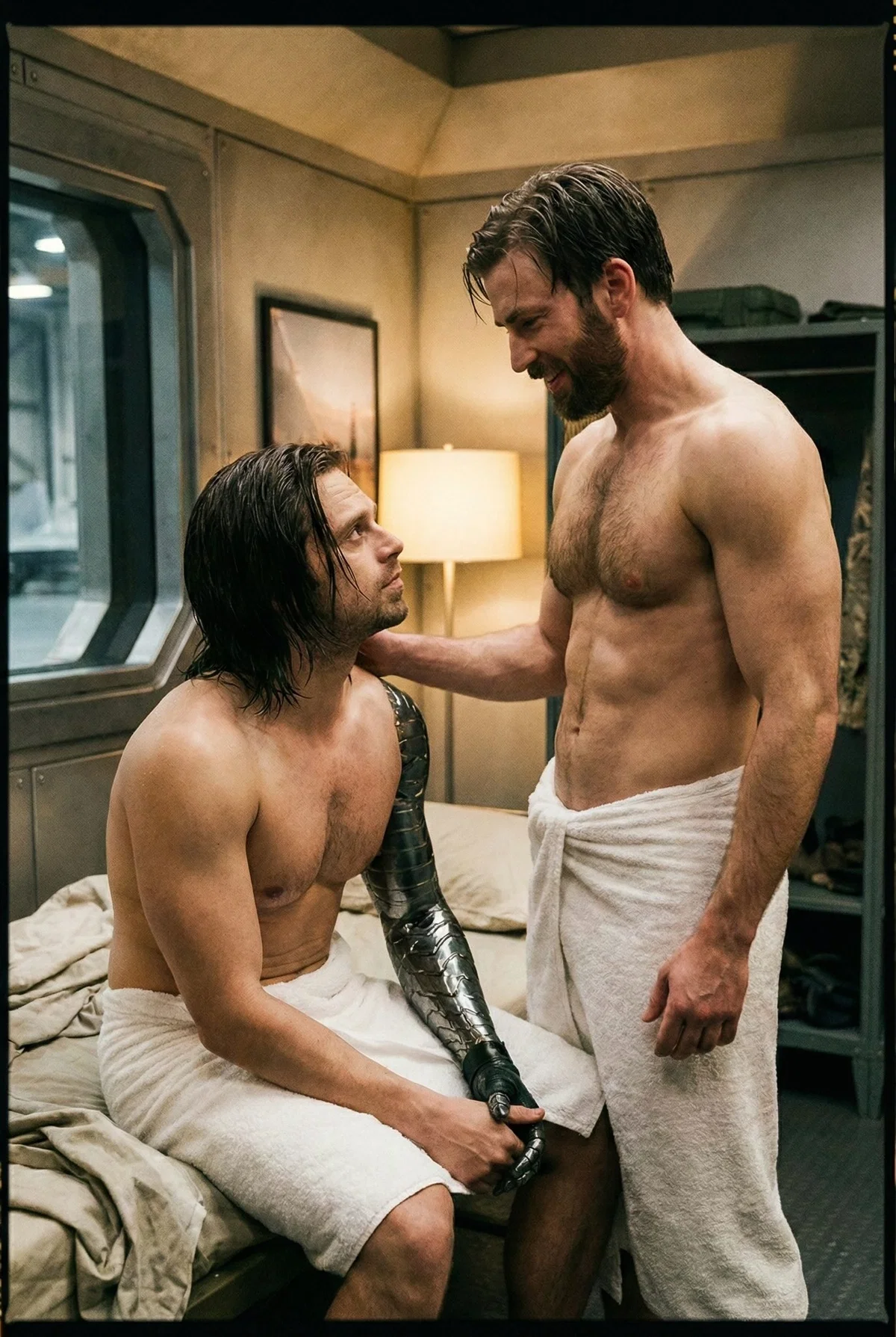 Daddy Steve and Bucky rainy day rescue
