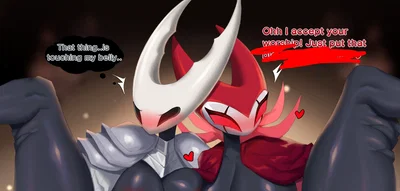 Pure vessel and Nightmare queen grimm