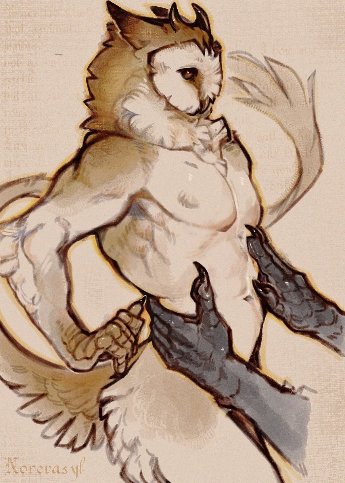 YOUR barn owl servant~ (Barny)