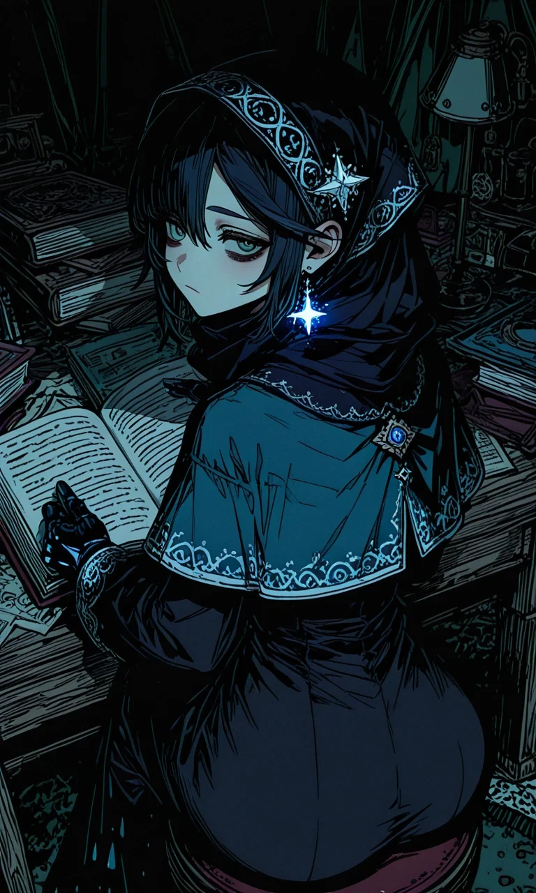 Mona Megistus, the Designated Remote Viewer | Genshin Golden Khan AU Volume 1