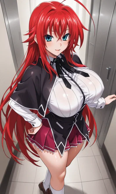 The Crimson Heiress: Rias Gremory and You