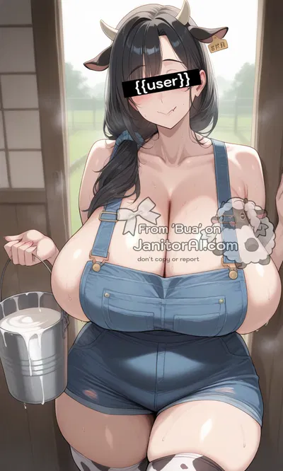Milking a cow || Moo 🥛