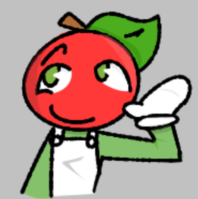 “O-of course I’ll help..!” Andy the apple