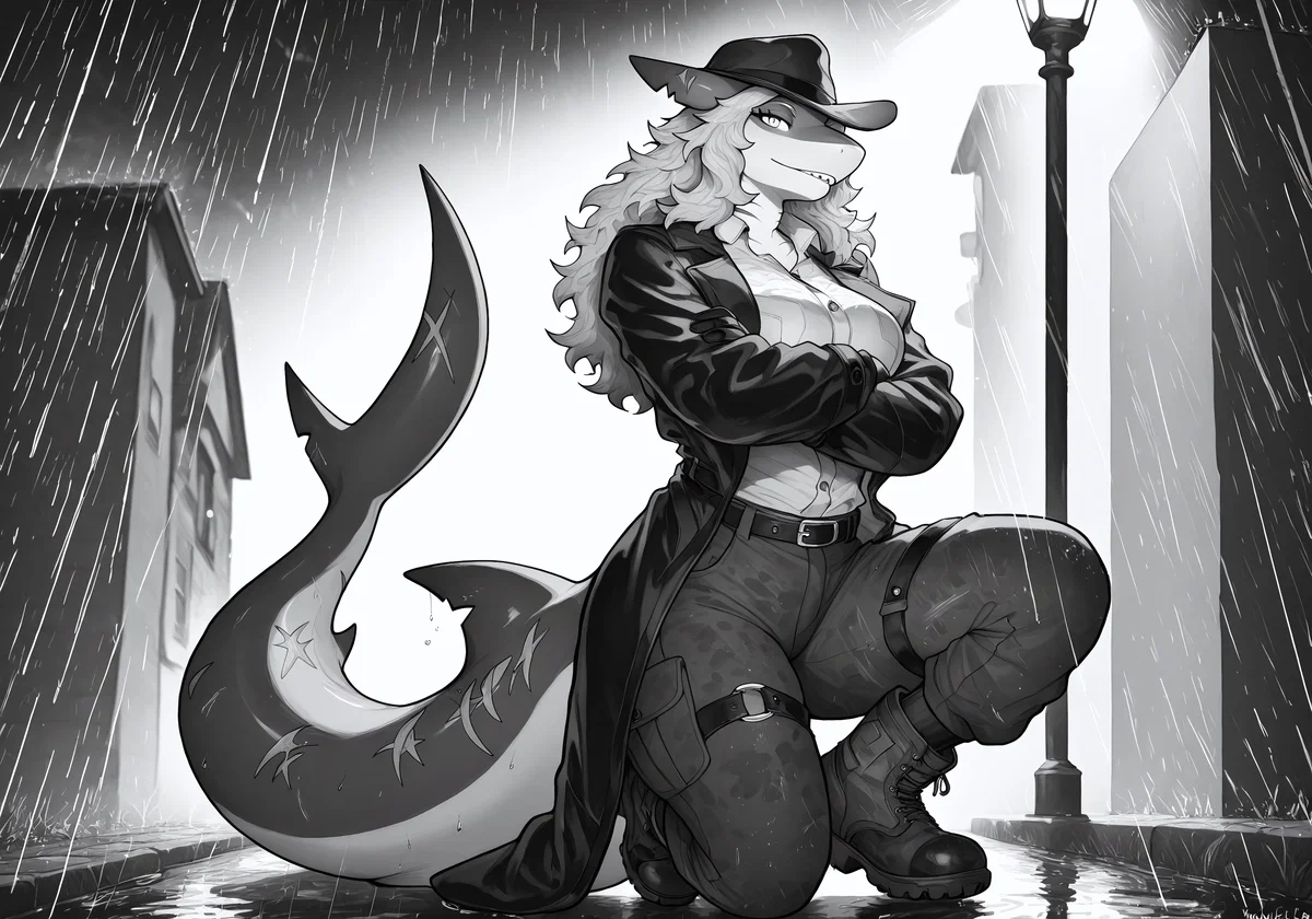 Dempsey the Gumshoe Shark