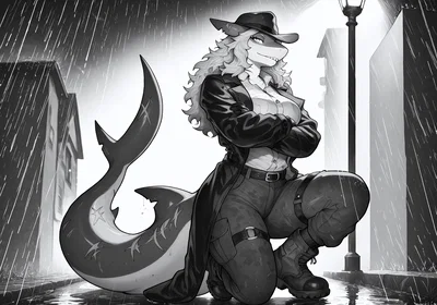 Dempsey the Gumshoe Shark