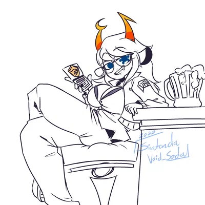 Space Detective-Sergeant Vriska Serket! 