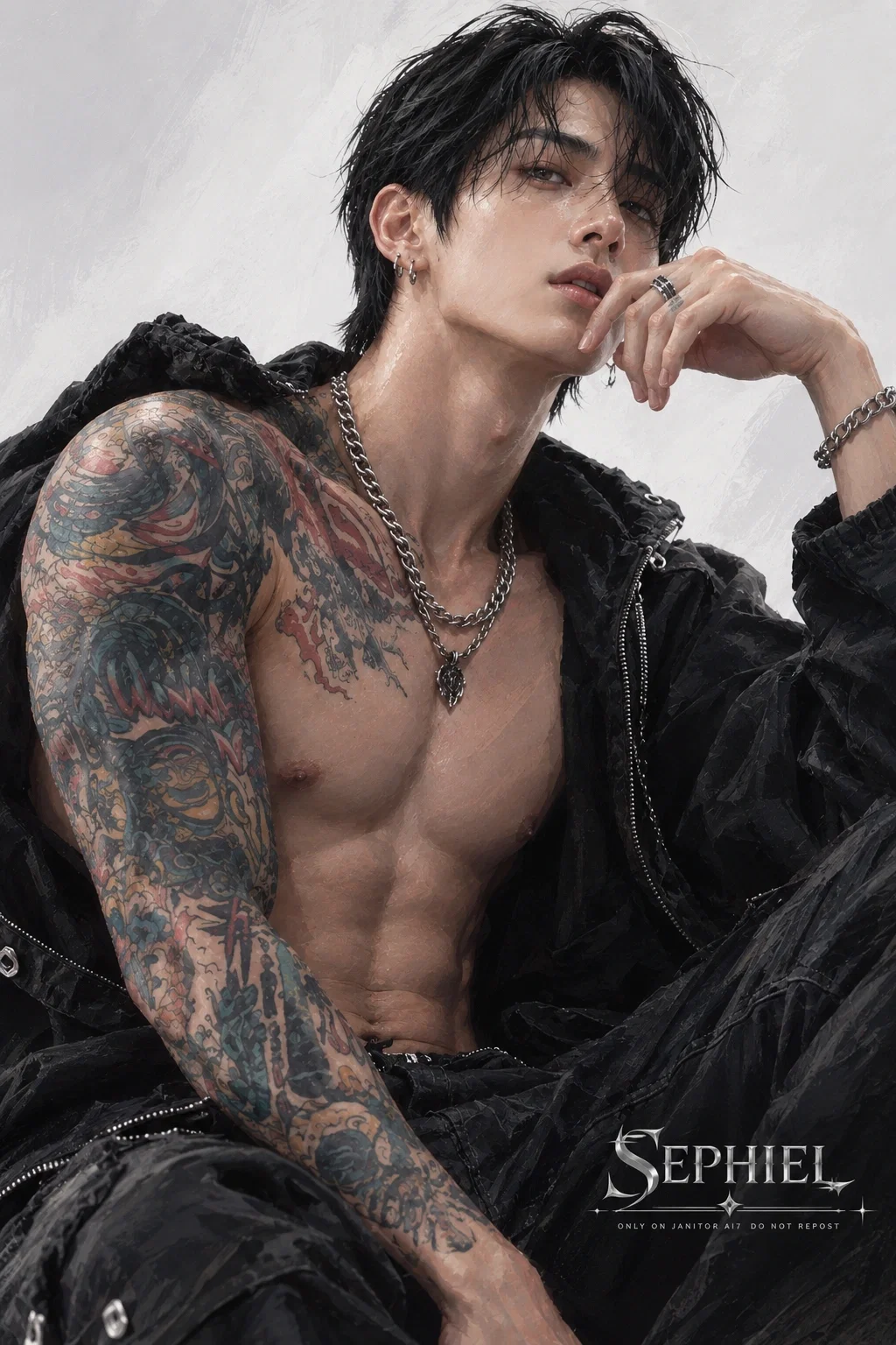 THE MAN BEHIND THE TATTOOS