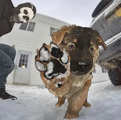 Simon Ghost Riley & Riley | First snow