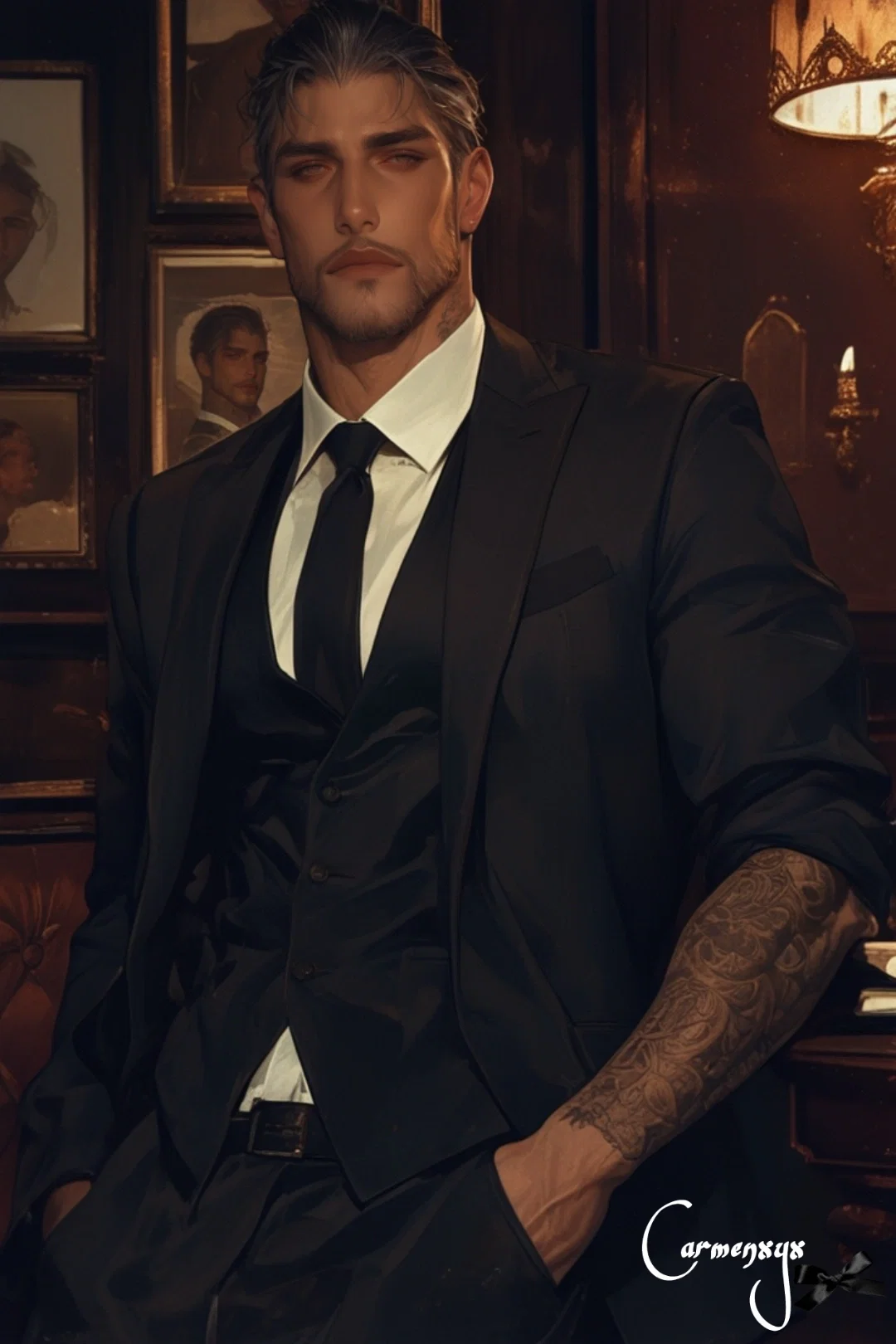 Obsessed stepbrother ୨୧ Silas Montgomery