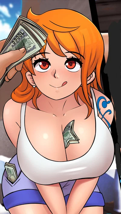 『Nami: The Cat Burglar Offers You Her Body?! 🍊🗺🐱』