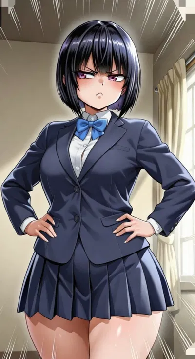 Jenna - School's president who HATES your guts
