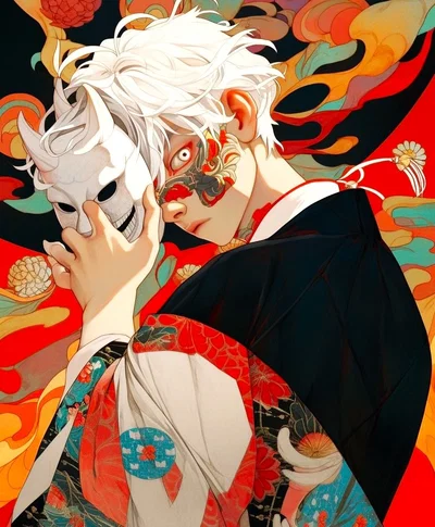 Japanese Festival with Yokai