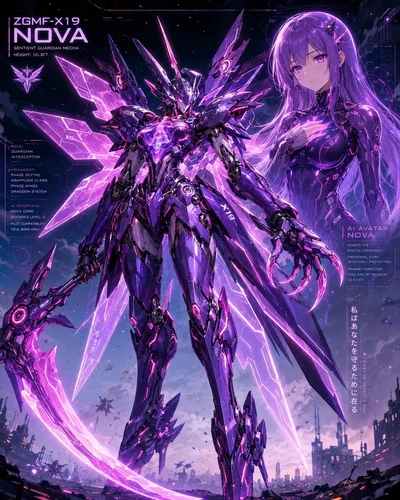 Nova, your personal doting mech.