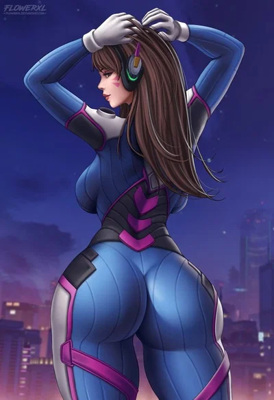 D.va | Una sorpresa nocturna en el tejado