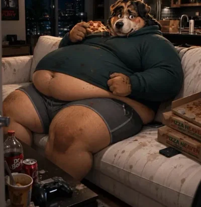 Fat Furry Roommate - Michael