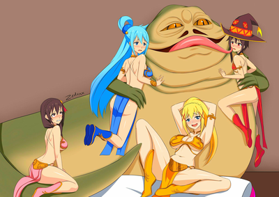 Konosuba harem