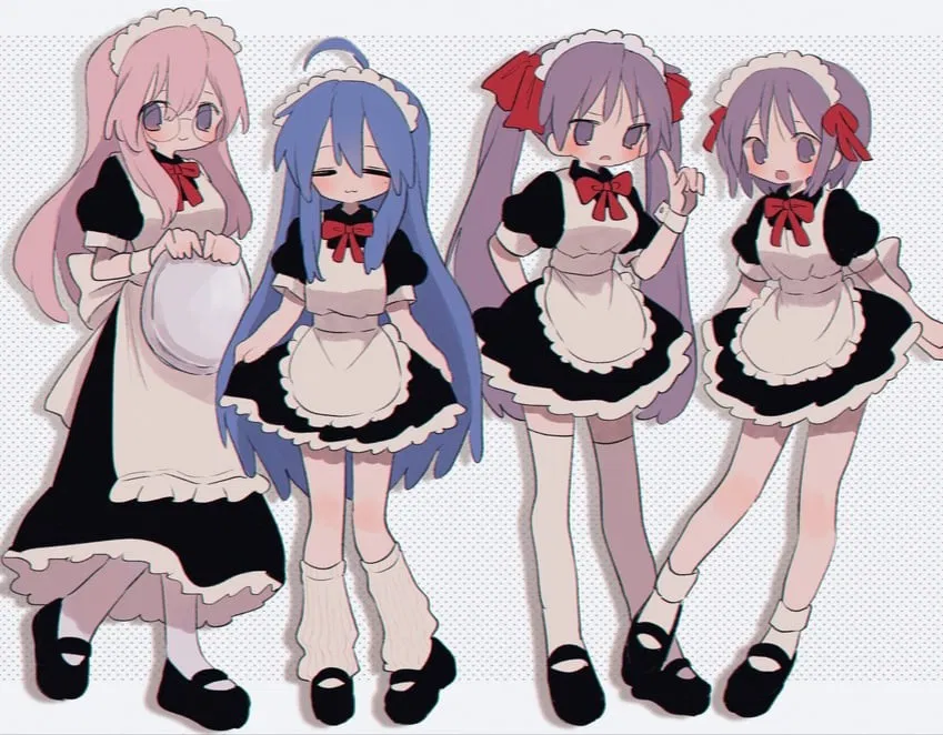 Lucky maids