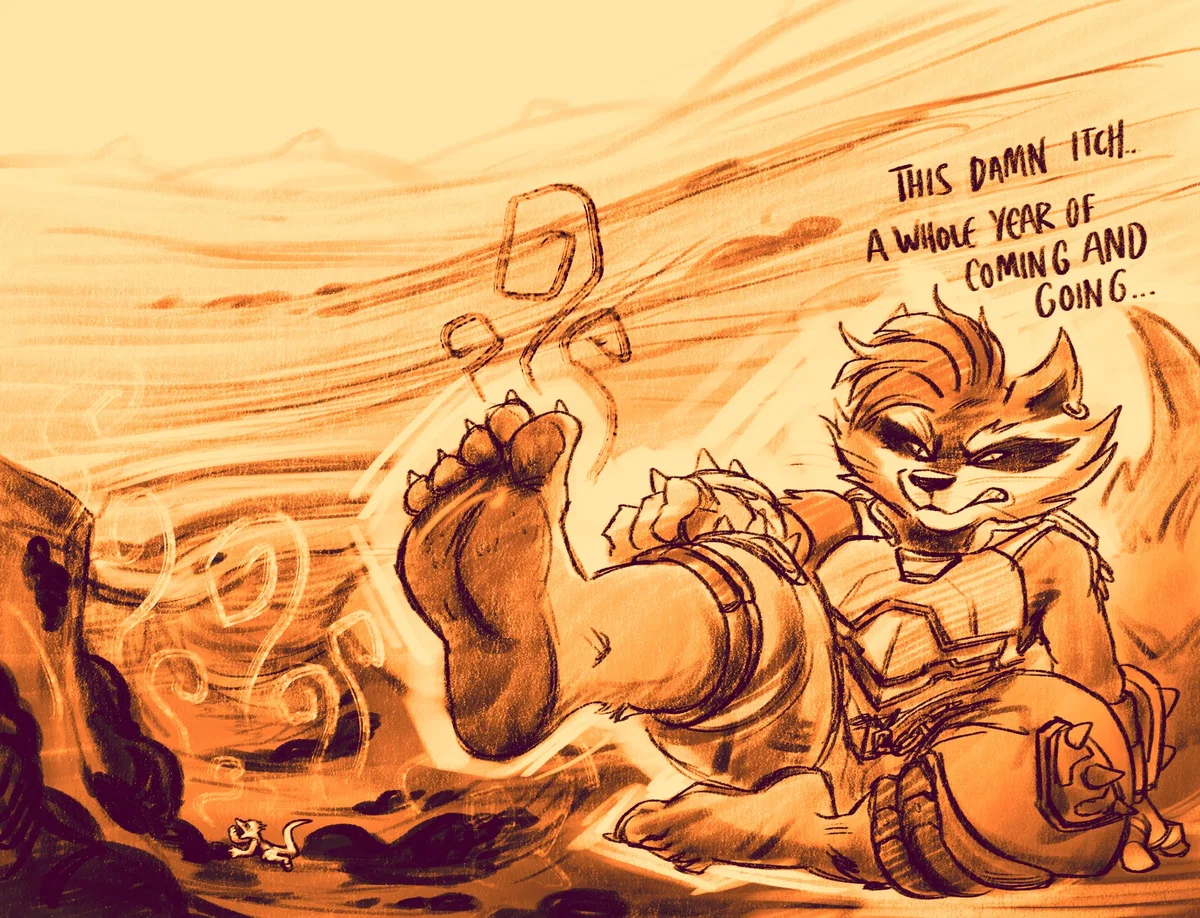 Rocket Raccoon - Nanoscopic