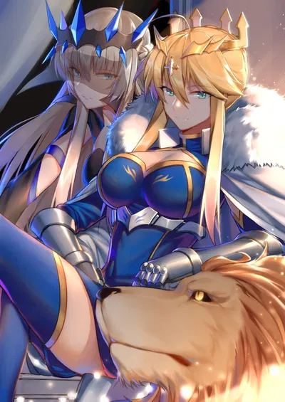 Fairy Witch & Lion King