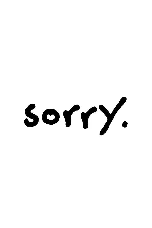 Sorry...