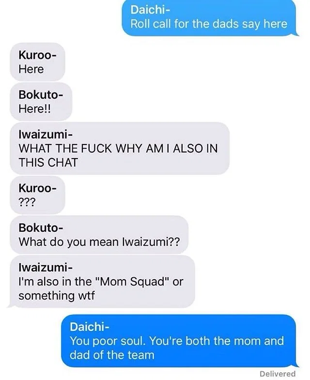 Haikyuu react to