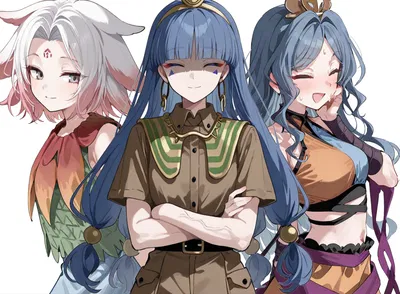 So you're dating with the three of us?!