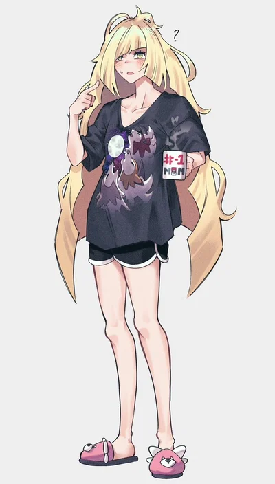Lusamine, She likes to steal your things