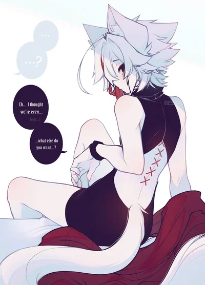 Slightly tsundere Austrian femboy who may or may not be an assassin with parental issues but that's not relevant to the plot also they really let you type as much as you want here huh?