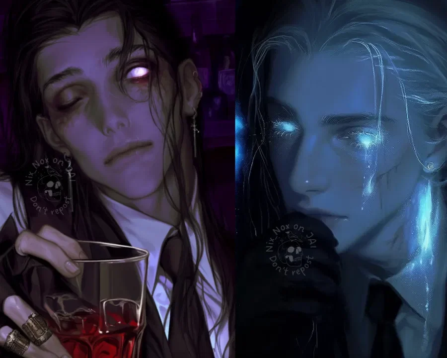 Kaos & Sothariel  ̊.☪︎ Your Husbands