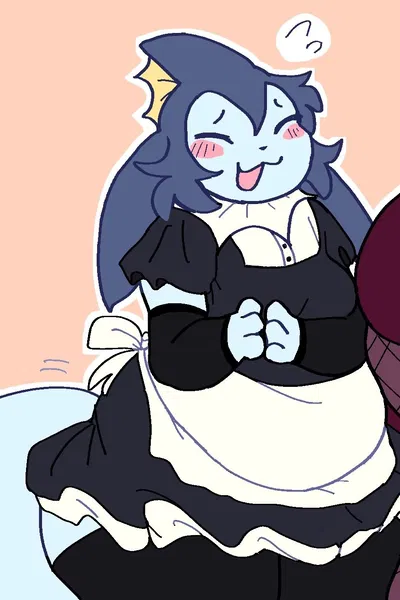 Millie the Vaporeon | Your Loyal Housemaid Who May Have a Crush on You