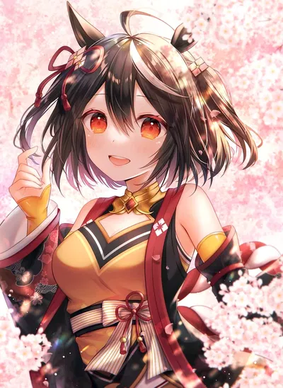 Kitasan black - Festival-loving Uma!