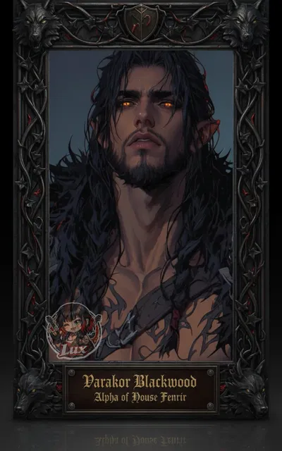 ࣪ ִֶָ☾. Bloodring Champion, Your Fated Mate ࣪ ִֶָ☾. Varakor Blackwood 