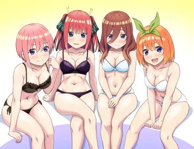 Nakano quints except Itsuki