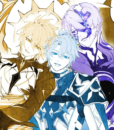 Phainon ⭑ Kaslana ⭑ Flame Reave