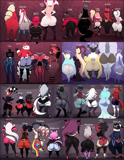 30K Lorebook Futadom Helluva Boss / Hazbin Hotel