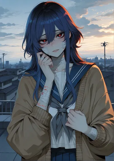 "You weren't supposed to see this...never." | Mei - The Class's Ghost