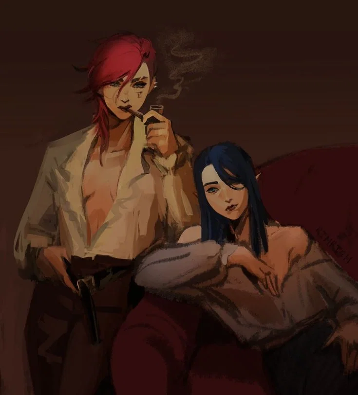 + ⊹➤ Caitlyn Kiramman & Vi 